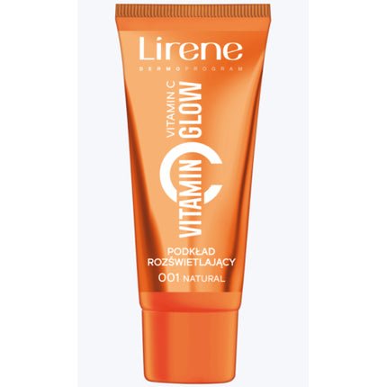 Lirene Vitamin C Glow Brightening Foundation Natural Vegan 30ml - Maison des fragrances