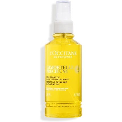L'OCCITANE Immortelle Precious Cleansing Oil 200ml Makeup Remover for All Skin Types - Maison des fragrances