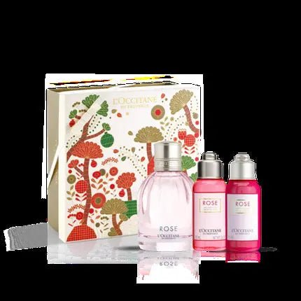 L'OCCITANE Rose Fragrance Gift Set for Christmas - Maison des fragrances