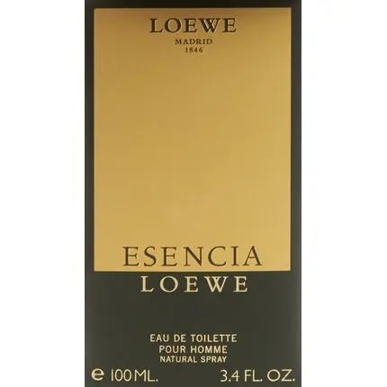 Loewe Esencia - Eau De Toilette Spray Homme 3.3 Ounce - Maison des fragrances