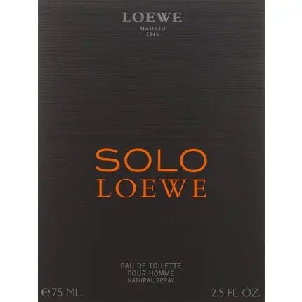 Loewe Solo Eau de toilette Vaporisateur 75ml - Maison des fragrances