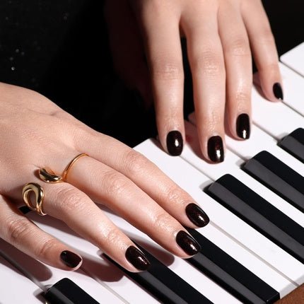 Londontown Deep Copper Brown Glittery Nail Polish Around The Fireplace - Maison des fragrances