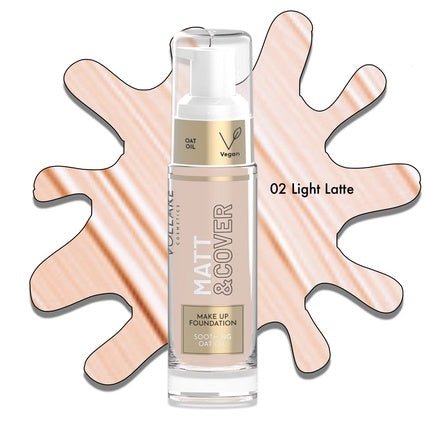 Long - Lasting 24h Vegan Natural Liquid Foundation with Pump - Maison des fragrances
