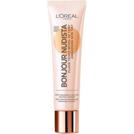 L'Oréal Bonjour Nudista Awakening Skin Tint BB Cream Dark 30ml - Maison des fragrances