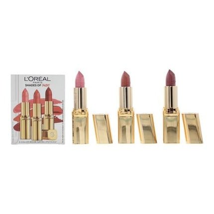 L'oreal Color Riche Satin 3 Piece Gift Set - Maison des fragrances