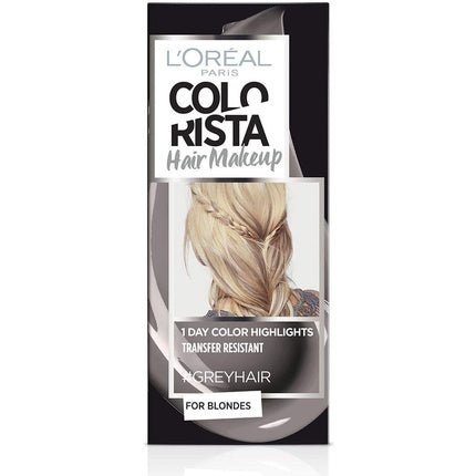 L'Oreal Colorista Hair Makeup Temporary Hair Color GreyHair 30ml - Maison des fragrances