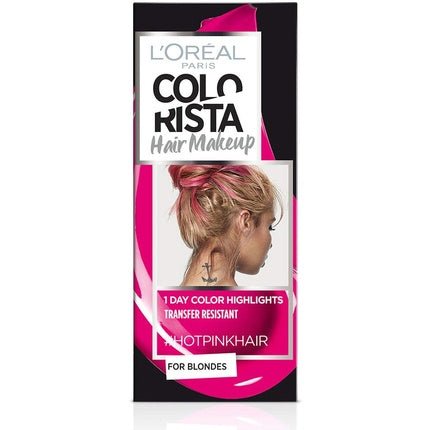 L'Oreal Colorista Hair Makeup Temporary Hair Color hotpink 30ml - Maison des fragrances