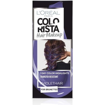 L'Oreal Colorista Hair Makeup Temporary Hair Dye Violet - Maison des fragrances