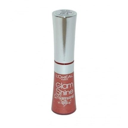 L'Oreal Glam Shine Diamond Lip Gloss 163 Blush Carat - Maison des fragrances