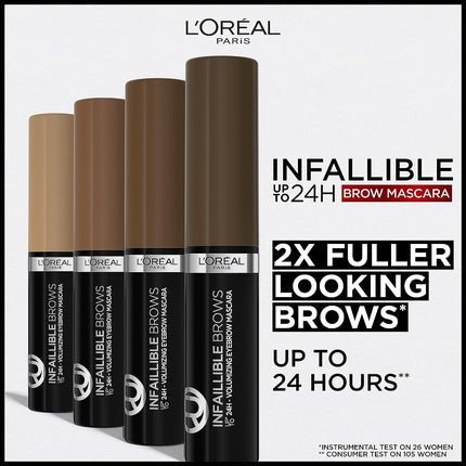 L'Oreal Infaillible Brows Eyebrow Gel 5.0 Light Brunette 4.4ml - Maison des fragrances