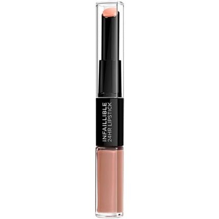 Loreal Infallible 24HR 2 Step Lipstick 113 Invincible - Maison des fragrances