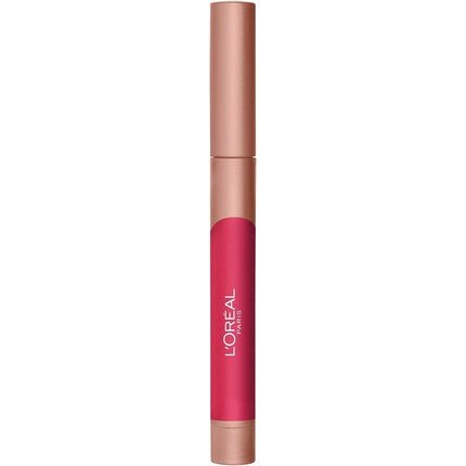 L'Oreal Infallible Matte Lip Crayon Lasting Wear Smudge Resistant Toffee Cheri 504 0.04oz - Maison des fragrances