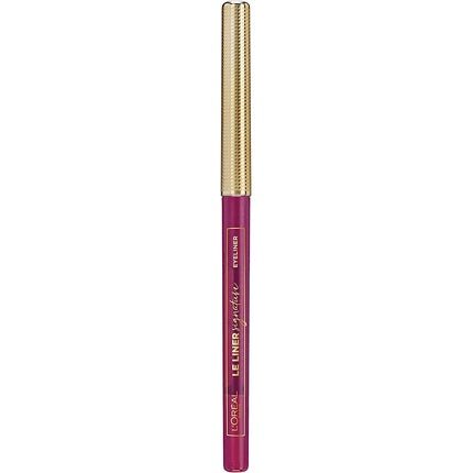 L'Oreal Le Liner Signature Waterproof Eyeliner Pencil - 10 Rose Latex - Pink - Maison des fragrances