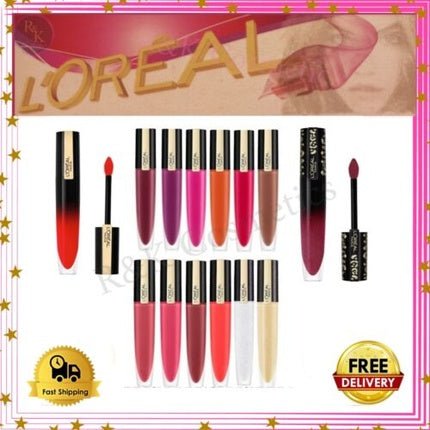 L'Oreal Lipstick Rouge Signature Liquid Lipstick - Choose Your Shade - Maison des fragrances