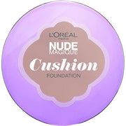 L'Oreal Make Up Foundation Cushion Nude Magic 9 Beige Compact Powder - Maison des fragrances