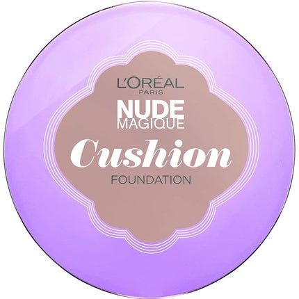 L'Oreal Make Up Foundation Cushion Nude Magic 9 Beige Compact Powder - Maison des fragrances
