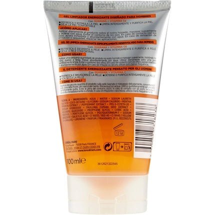 L'Oreal Make Up Hydra Energetic Facial Cleansing Gel 100ml - Maison des fragrances