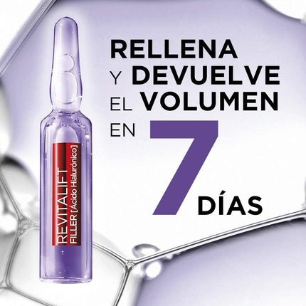 L'Oreal Makeup S.E. Revitalizing Filler Ampoules - Pack of 7 - Maison des fragrances