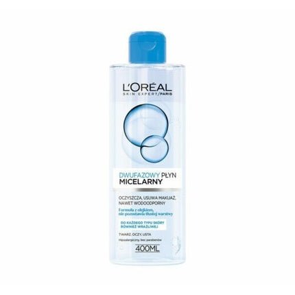 Loreal Micellar Water Two - Phase Face 400ml - Maison des fragrances