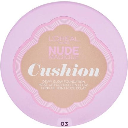 L’Oreal Nude Magique Cushion Foundation SPF25 14.6g – 03 Vanilla - Maison des fragrances