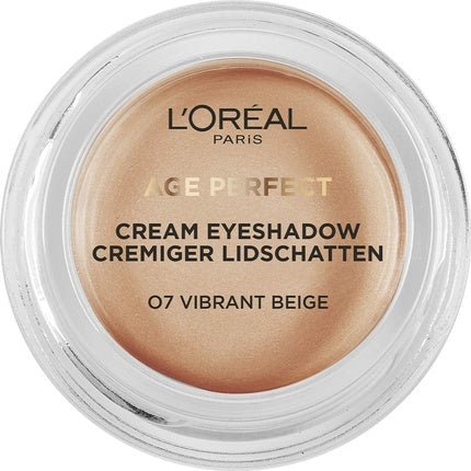 L'Oréal Paris Age Perfect Cream Eyeshadow 07 Vibrant Beige 4ml - Maison des fragrances