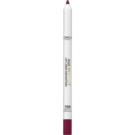 L'oreal Paris Age Perfect Lip Liner Tom 706 Perfect Burgundy - Maison des fragrances