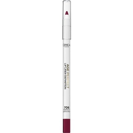 L'oreal Paris Age Perfect Lip Liner Tom 706 Perfect Burgundy - Maison des fragrances
