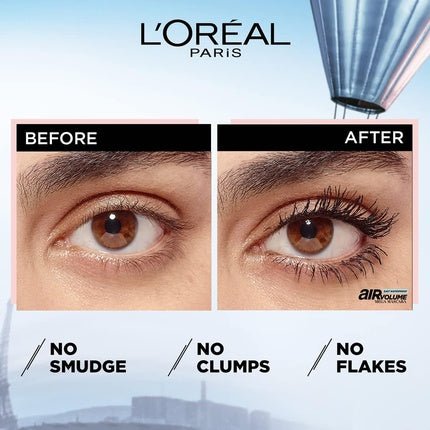 L'Oreal Paris Air Volume Mega Waterproof Mascara for Intense Volume - Maison des fragrances