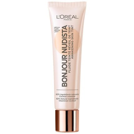 L'Oréal Paris Bonjour Nudista Tinted Fluid 02 Medium Clear 50ml - Maison des fragrances