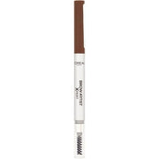 L'Oreal Paris Brow Artist Xpert Eyebrow Pencil Brown Retractable Brow Pencil Define Fuller Look Brows 105 Brunette 1 Count - Maison des fragrances