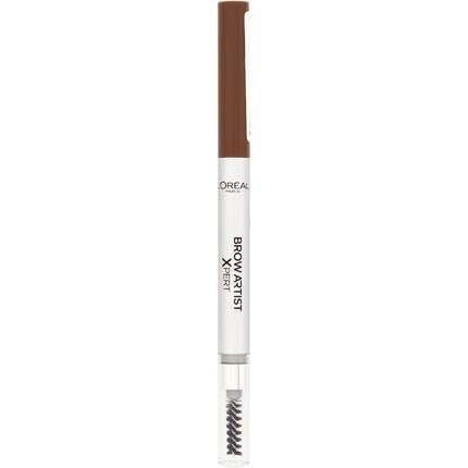 L'Oreal Paris Brow Artist Xpert Eyebrow Pencil Brown Retractable Brow Pencil Define Fuller Look Brows 105 Brunette 1 Count - Maison des fragrances