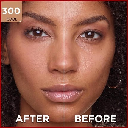 L'Oreal Paris Cover Liquid Foundation with 4% Niacinamide Long Lasting Natural Finish SPF 25 Infallible 32H Matte Cover Shade 300 30ml - Maison des fragrances