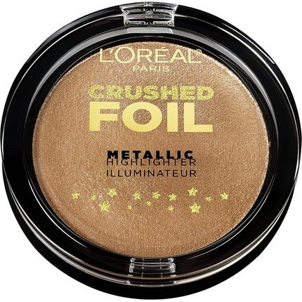 L'Oreal Paris Crushed Foil Metallic Highlighter 20 Gilded Glow - Maison des fragrances