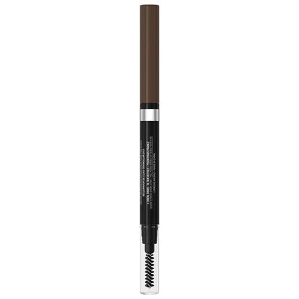 L'Oréal Paris Eyebrow Pencil with Retractable Triangular Tip for Defined and Natural Eyebrows Infaillible Brows 24h Brow Filling Triangular Pencil 1.0 Ebony - Maison des fragrances