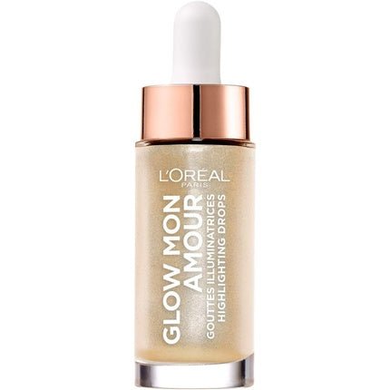 L'Oreal Paris Highlighting Drops Glow Mon Amour Sparkling Love Liquid Formula with Nourishing Coconut Oil 01 Sparkling Love 15ml - Maison des fragrances