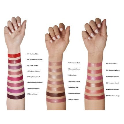 L'Oreal Paris Indefectible Lip Makeup Liquid Lipstick 505 Resolution Red 24 Hour Full Lips with Moisturizing Lip Care Balm - Maison des fragrances