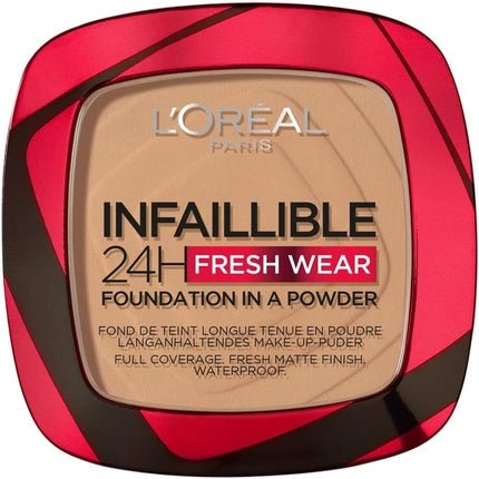 L'Oréal Paris - Infaillible 24H Fresh Wear Foundation In A Powder - 300 Amber - Maison des fragrances