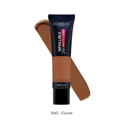 L'Oréal Paris Infaillible 24H Matte Cover Cuivre/Copper Long - Lasting Liquid Makeup 30ml - Maison des fragrances