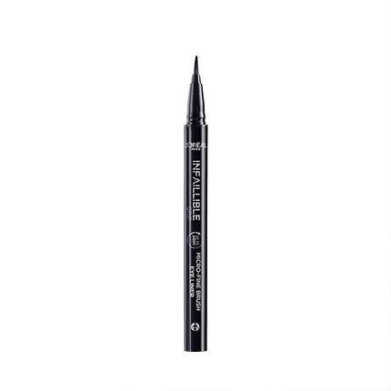 L'Oreal Paris Infaillible Grip 36h Microfine Brush Eyeliner 01 Obsidian Black 0.4g - Maison des fragrances