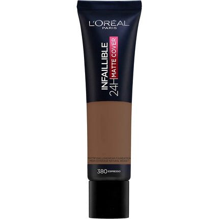 L'Oreal Paris Infallible 24H Matte Cover Foundation 380 Espresso - Maison des fragrances