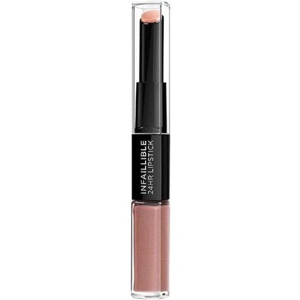 L'Oreal Paris Infallible 24HR 2 Step Lipstick 115 Infinitely Mocha - Maison des fragrances