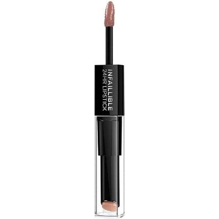 L'Oreal Paris Infallible 24HR 2 Step Lipstick 115 Infinitely Mocha - Maison des fragrances
