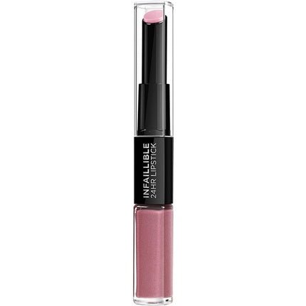 Loreal Paris Infallible 24hr 2 Step Lipstick 125 Born to Blush 5ml - Maison des fragrances