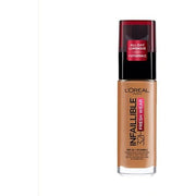 L'Oréal Paris Infallible 32H Fresh Wear Foundation Full Coverage Weightless Smooth Finish with Vitamin C and SPF 25 30ml - Hazelnut - Maison des fragrances