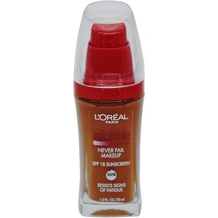 L'Oreal Paris Infallible Advanced Never Fail Makeup Cocoa 1 Fluid Ounce - Maison des fragrances