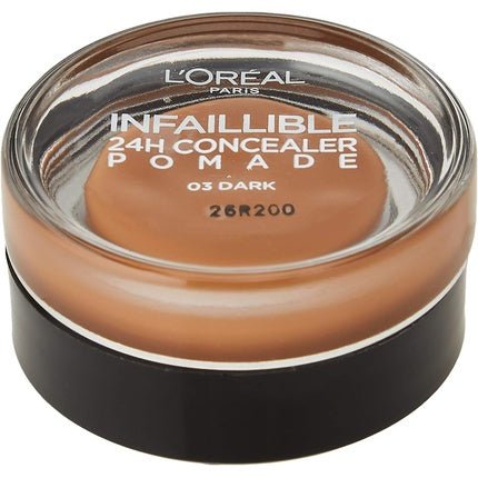 L'Oreal Paris Infallible Concealer Pomade 03 Dark 15g - Maison des fragrances