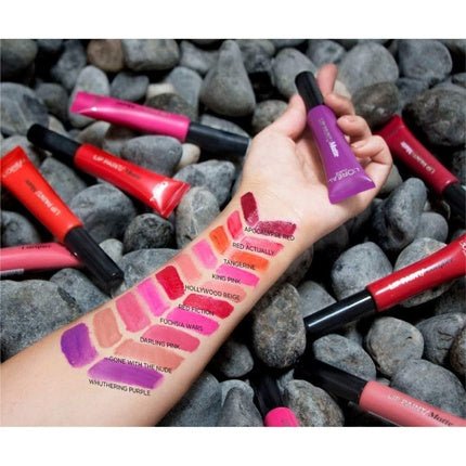 L'Oreal Paris Infallible Lacquer Lip Paint 105 Red Fiction 8ml - Maison des fragrances