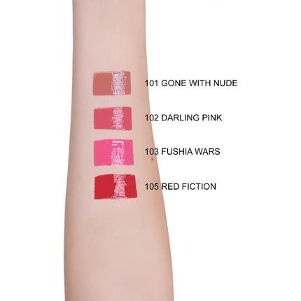 L'Oreal Paris Infallible Lip Paint Lacquer 101 Gone with the Nude Lip Makeup 8ml - Maison des fragrances
