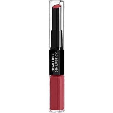 L'Oreal Paris Infallible Longwear 2 Step Lipstick 805 Rose Sanguine 1 Count - Maison des fragrances