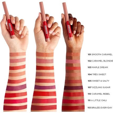 L'Oreal Paris Infallible Very Matte Lip Crayon Lipstick Smudge Proof Red Lipstick 113 Brulee Ever 1kg - Maison des fragrances